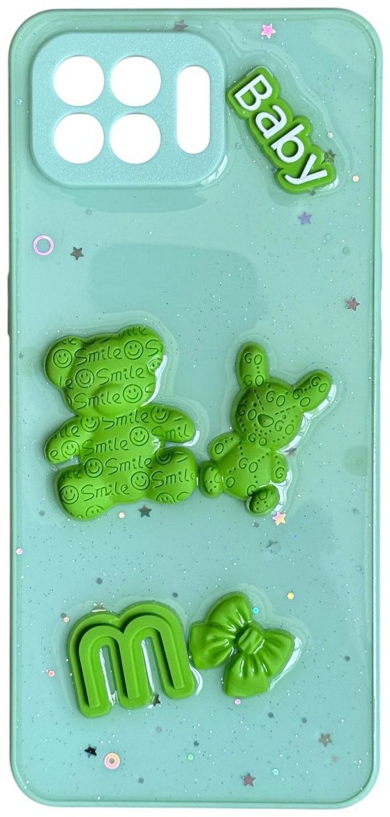 Чехол для OPPO Reno 4 lite светло-зеленый - ForteMarket Чехол для OPPO Reno 4 lite светло-зеленый купить,992