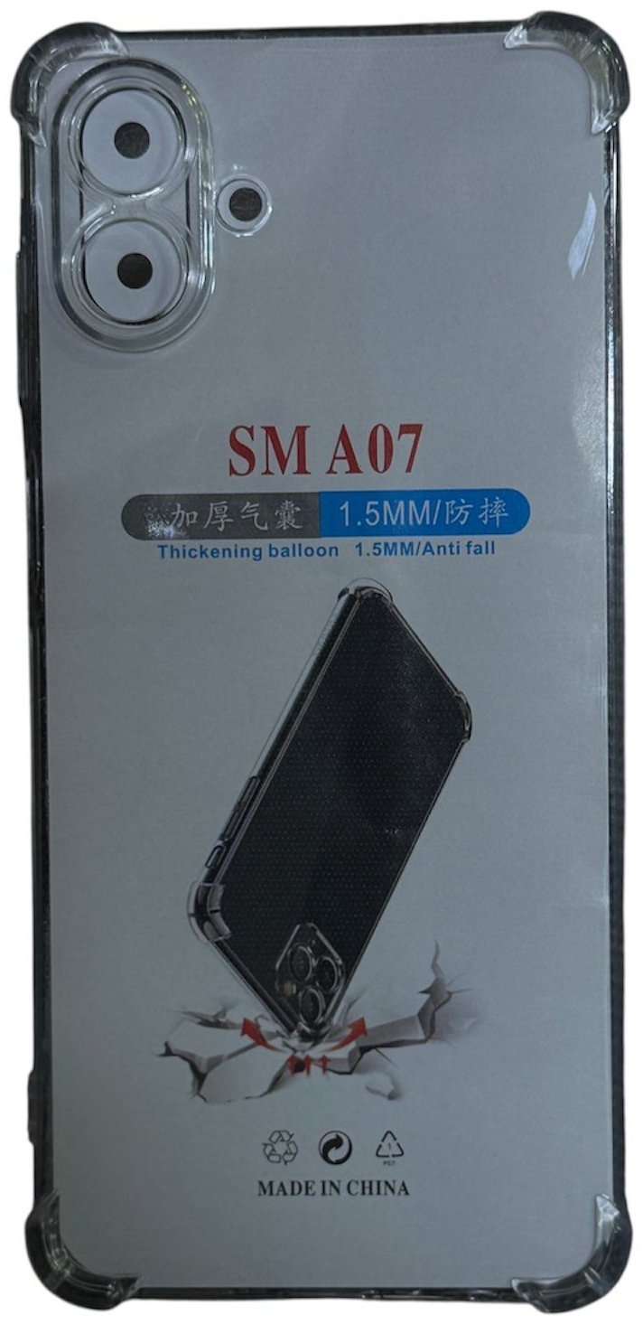 Чехол для Samsung Galaxy A07 прозрачный - ForteMarket Чехол для Samsung Galaxy A07 прозрачный купить,270