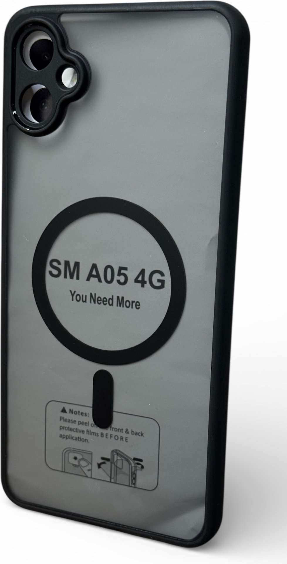 Чехол для Samsung Galaxy A05 черный купить,1270
