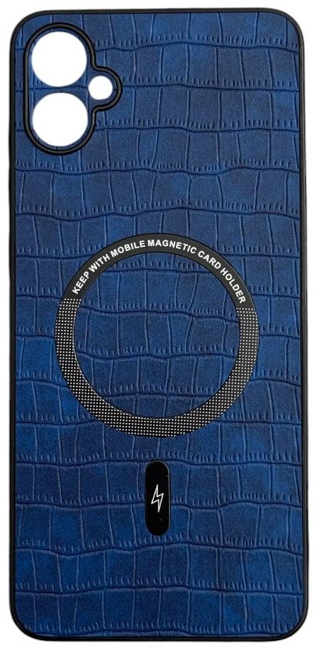 Чехол для Samsung Galaxy A05 синий купить,1850