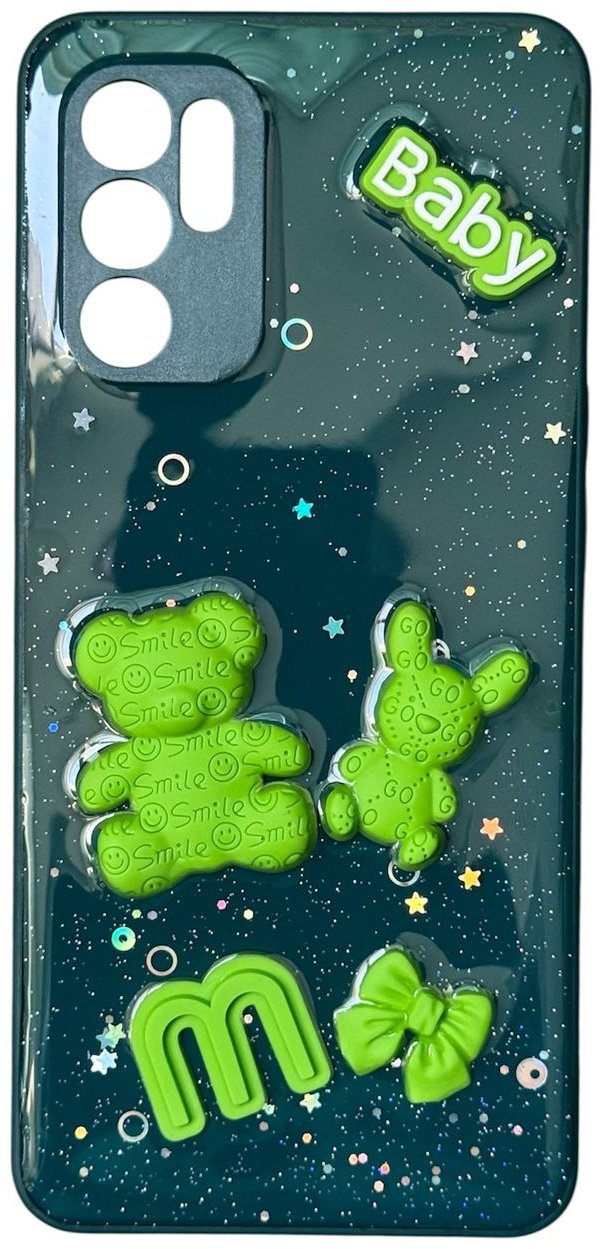 Чехол для OPPO Reno 6 зеленый купить,992