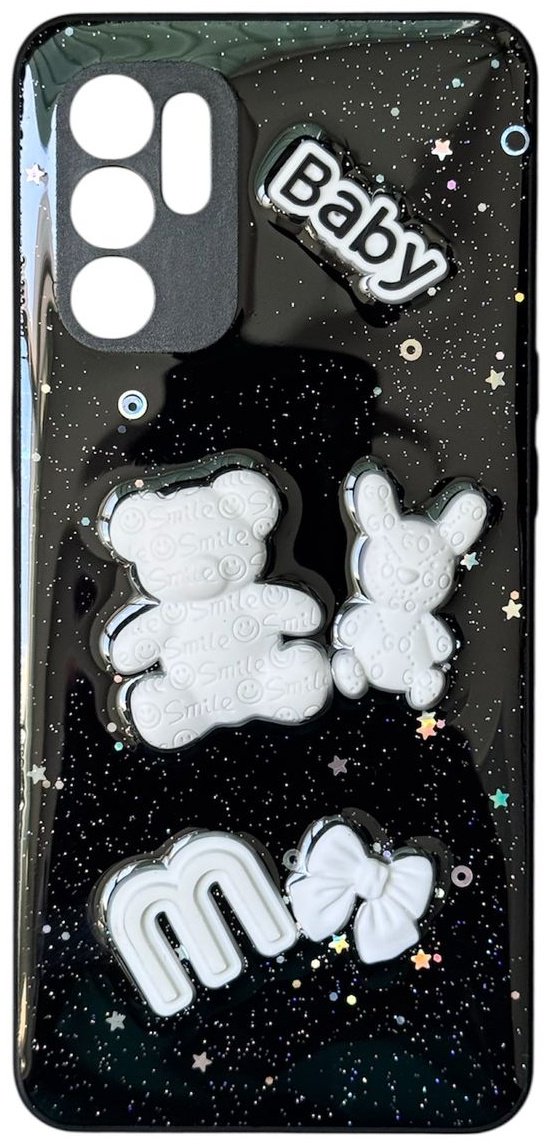 Чехол для OPPO Reno 6 черный купить,992