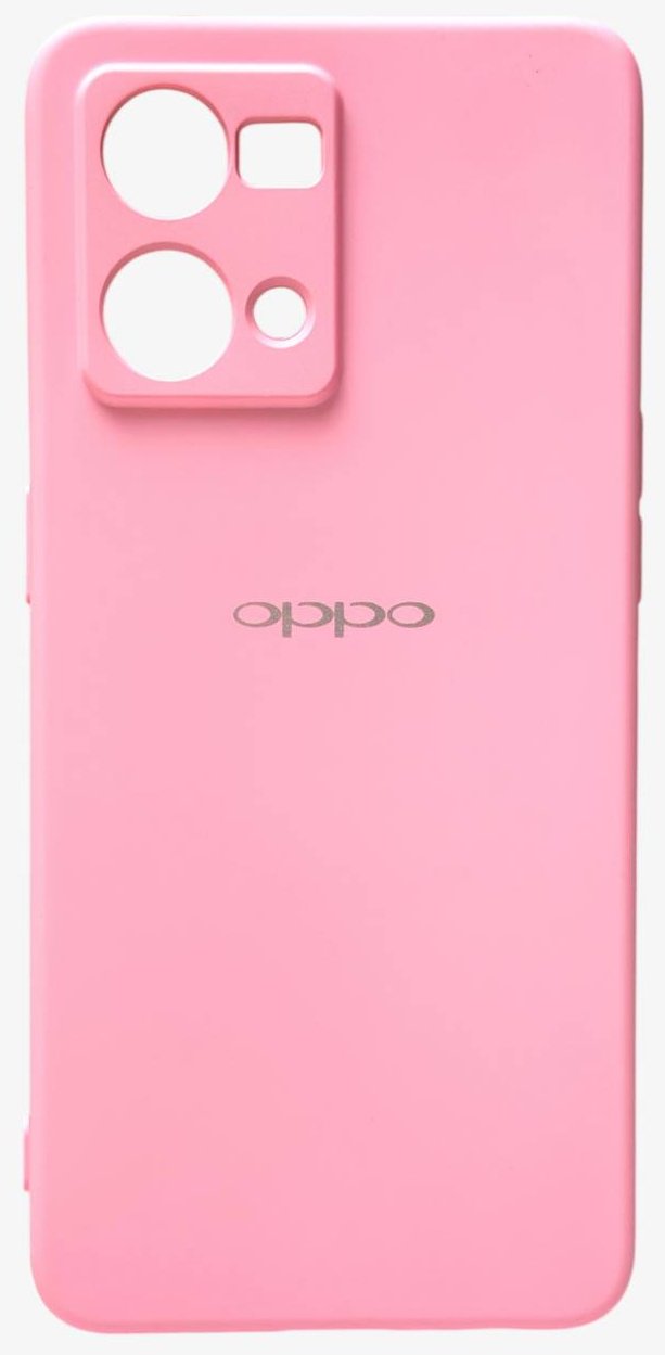 Чехол для OPPO Reno 7 розовый купить,970