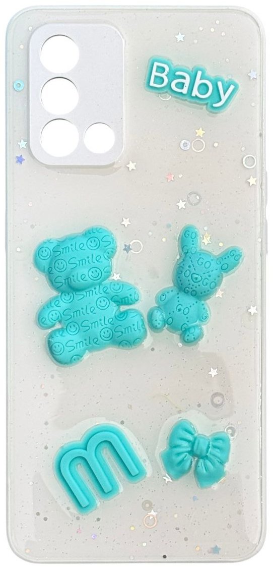 Чехол для OPPO A74 белый купить,992