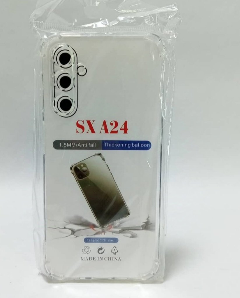 Чехол для Samsung Galaxy A24 прозрачный купить,396