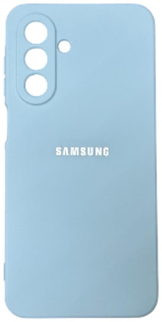Чехол для Samsung Galaxy A17 голубой купить,1867