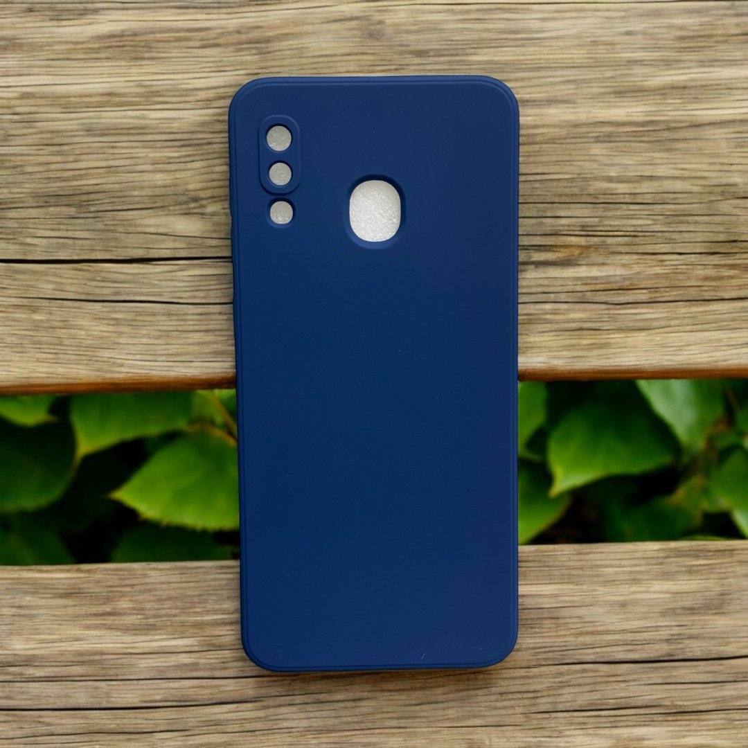 Чехол для Samsung Galaxy A20, Galaxy A30 синий купить,586