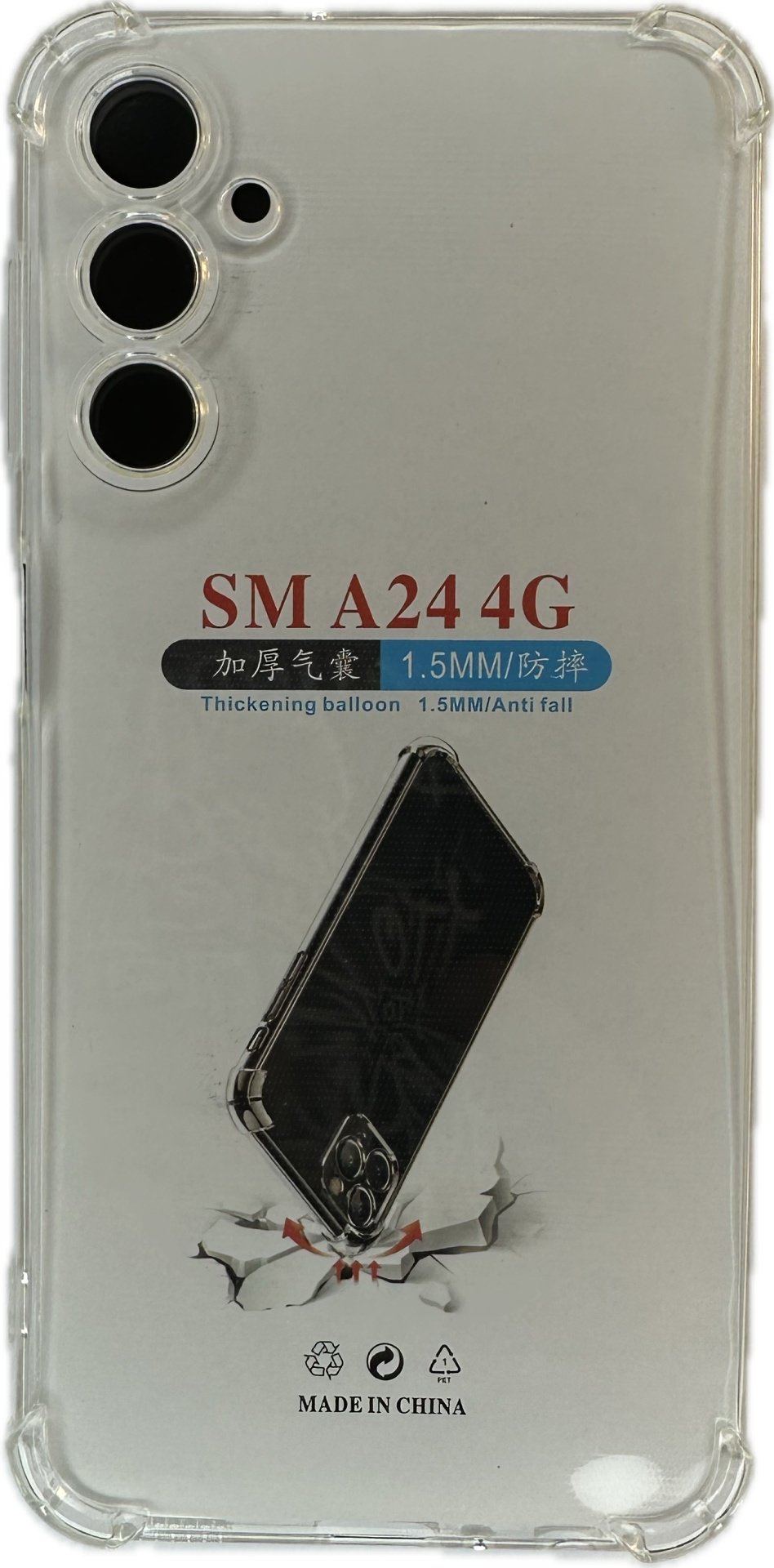 Чехол для Samsung Galaxy A24 прозрачный - ForteMarket Чехол для Samsung Galaxy A24 прозрачный купить,428