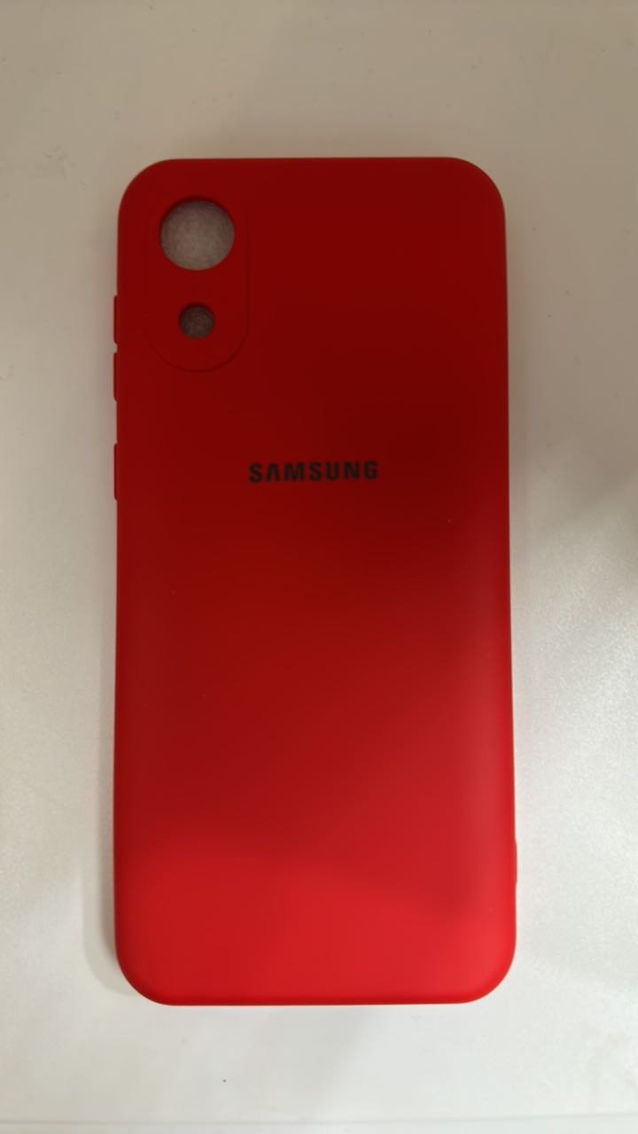 Чехол для Samsung Galaxy A03 core красный - ForteMarket Чехол для Samsung Galaxy A03 core красный купить,889