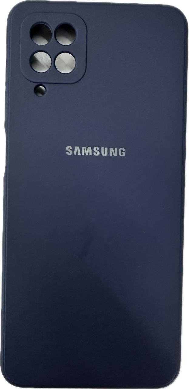 Чехол для Samsung Galaxy A12 синий купить,520