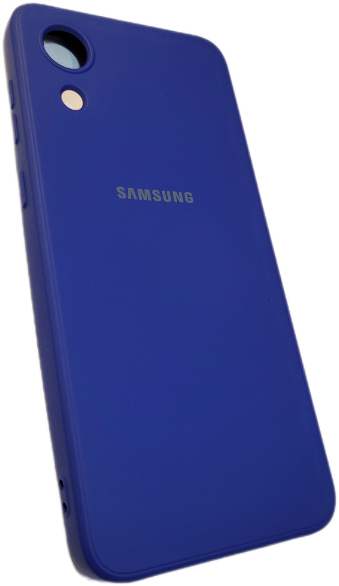 Чехол для Samsung Galaxy A03 core синий купить,900