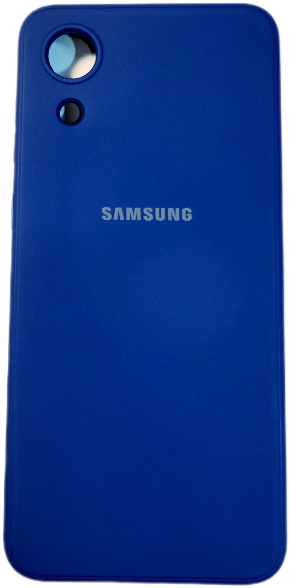 Чехол для Samsung Galaxy A03 core синий купить,900