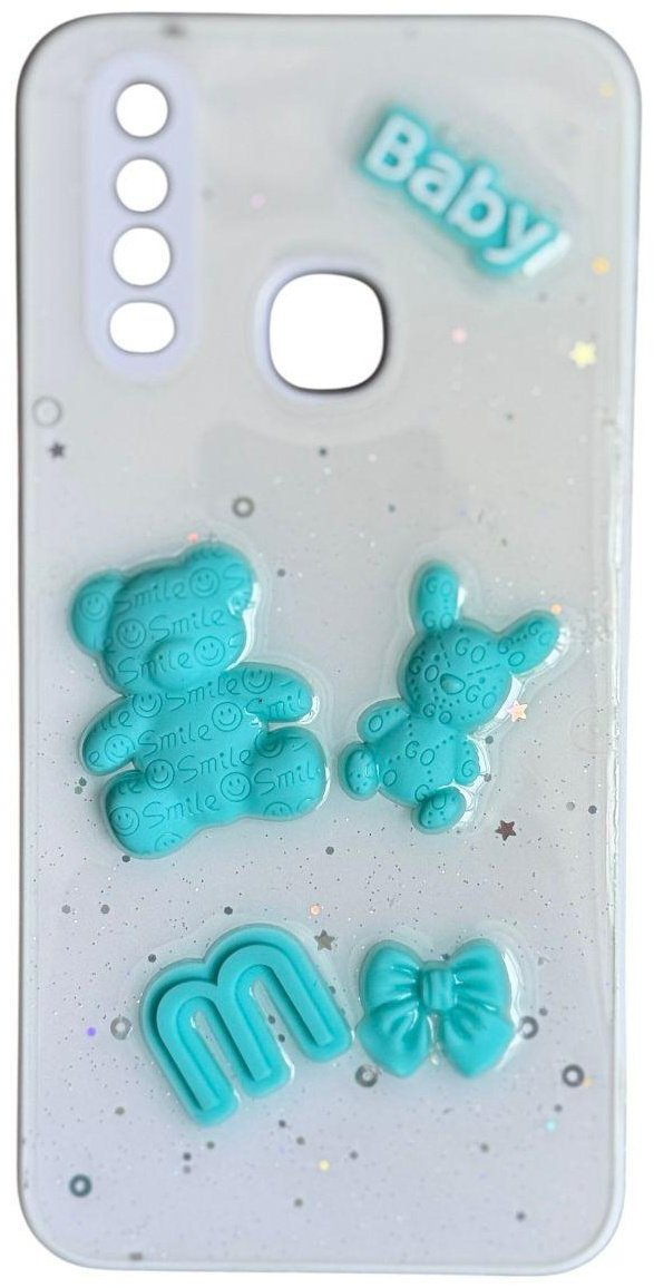 Чехол для Samsung Galaxy A20s белый купить,992