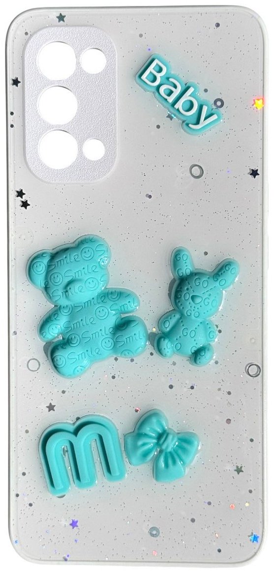 Чехол для OPPO Reno5 белый купить,992