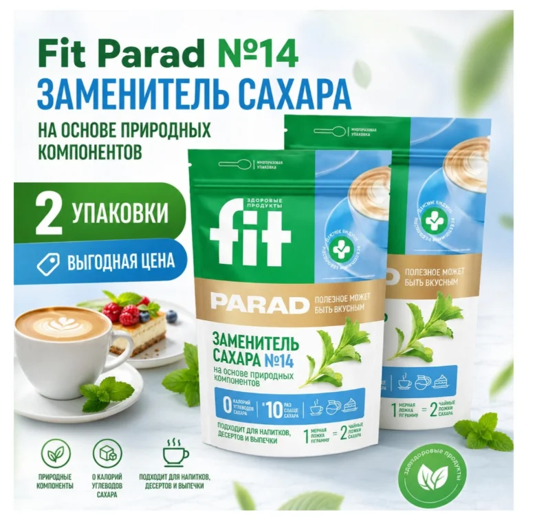 Сахарозаменитель Fit Parad №14 150 гр 2шт купить,NaN