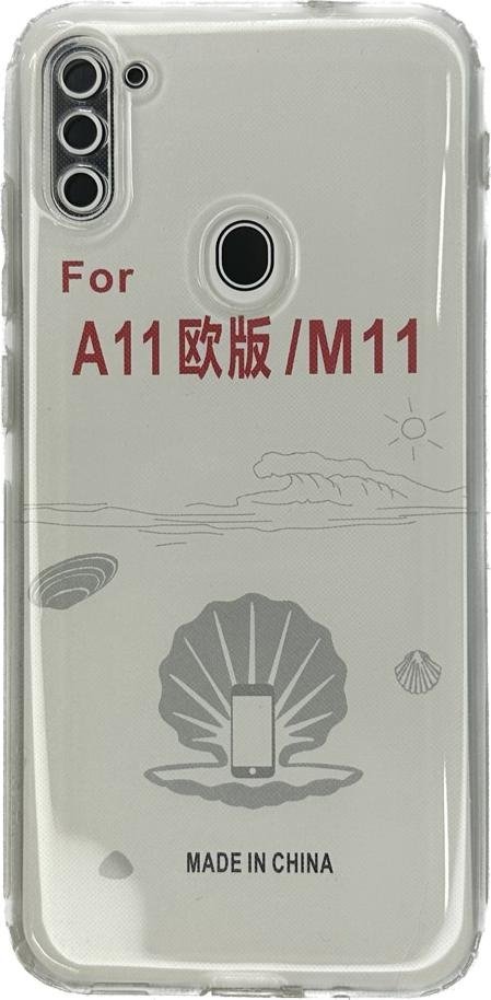 Чехол для Samsung Galaxy A11 прозрачный - ForteMarket Чехол для Samsung Galaxy A11 прозрачный купить,384