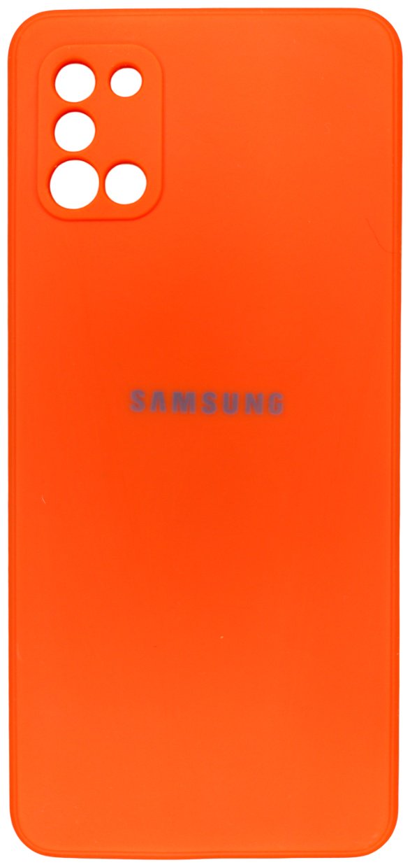 Чехол для Samsung Galaxy A31 оранжевый купить,981