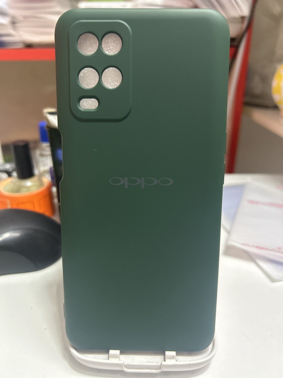 Чехол для OPPO A54 зеленый купить,900