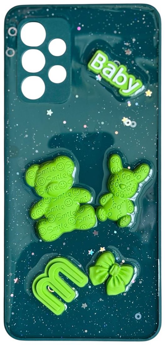 Чехол для Samsung Galaxy A32 зеленый купить,992
