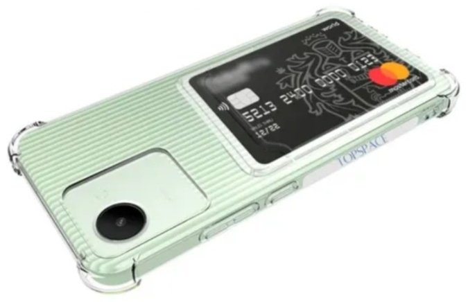 Чехол для Realme C30, C30s прозрачный купить,754
