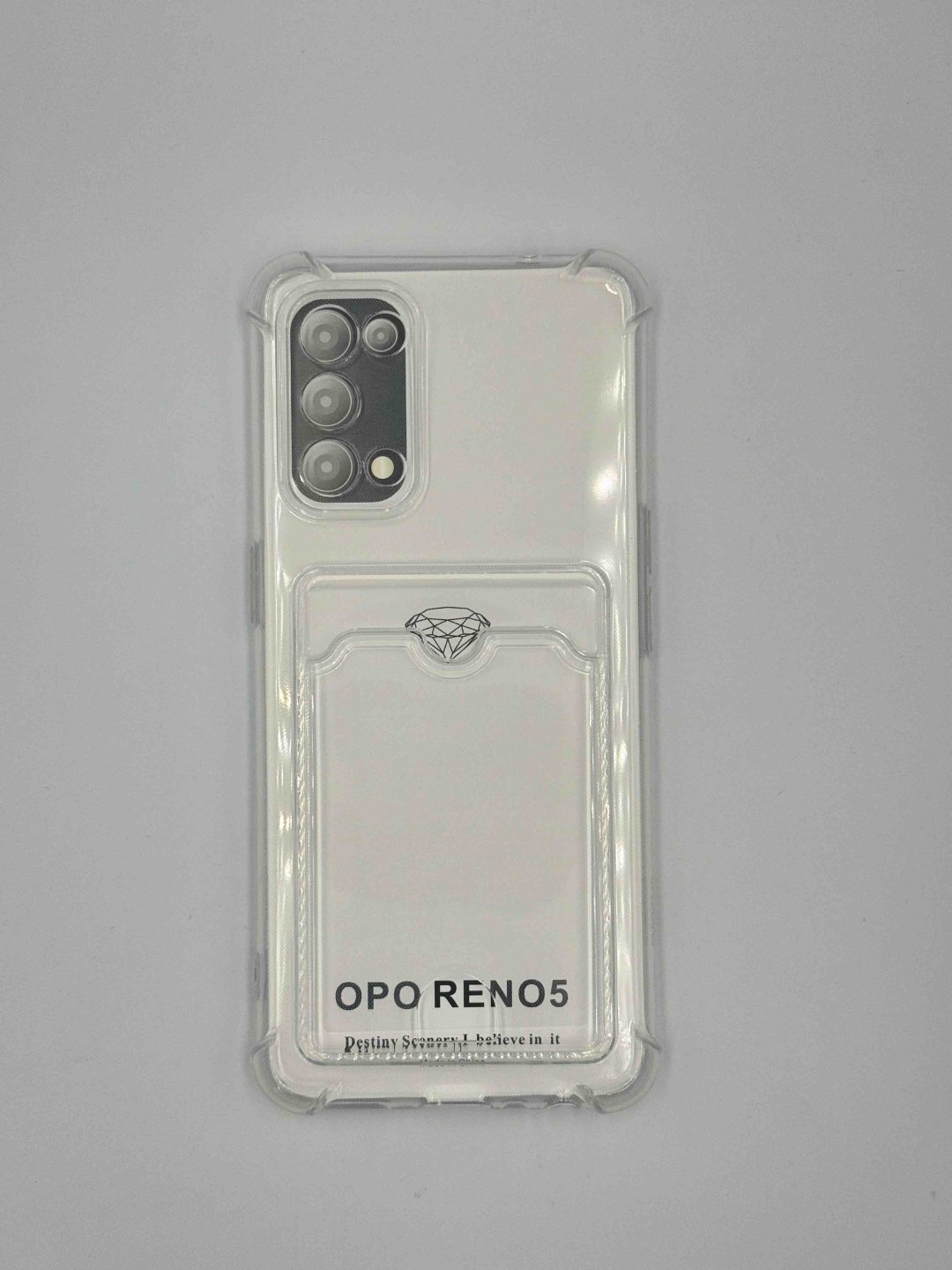Чехол для OPPO Reno5 прозрачный купить,754