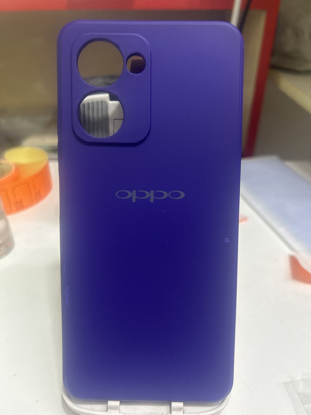 Чехол для Realme C33 фиолетовый купить,822