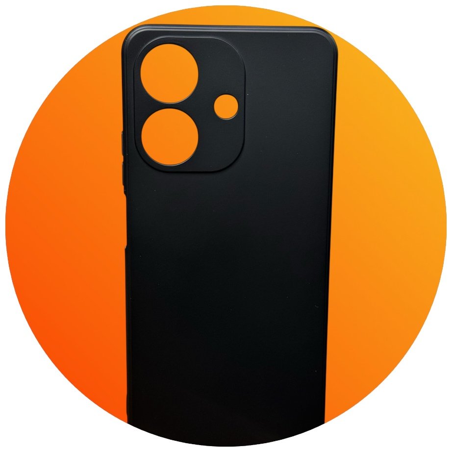Чехол для Realme C61, C63, Note 60 черный купить,999