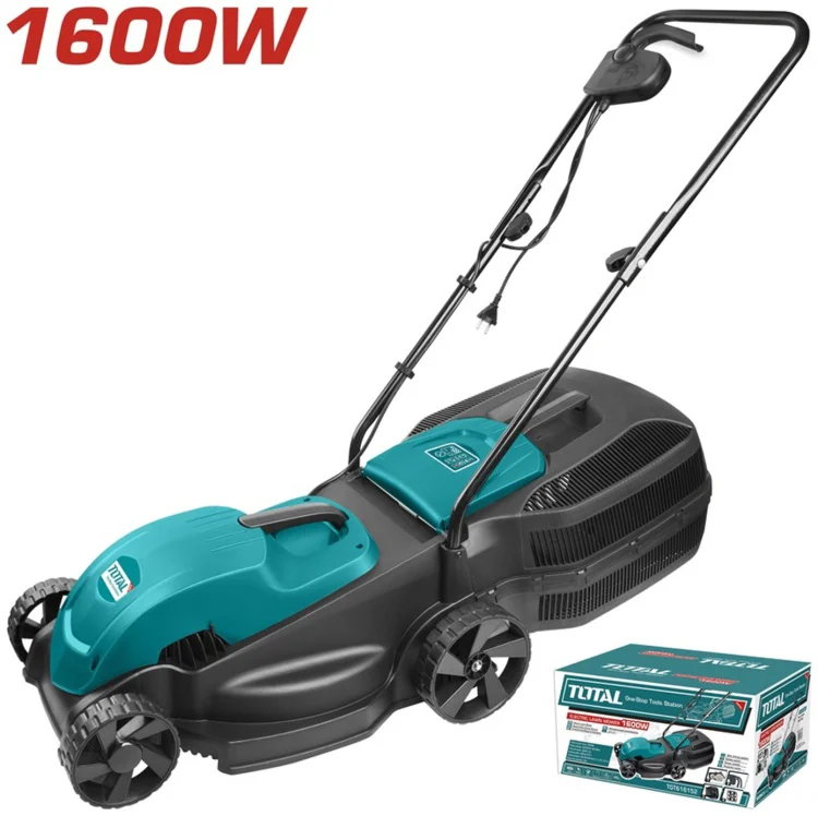 Газонокосилка колесная электрическая Total Tools TGT616152 бирюзовый купить,NaN