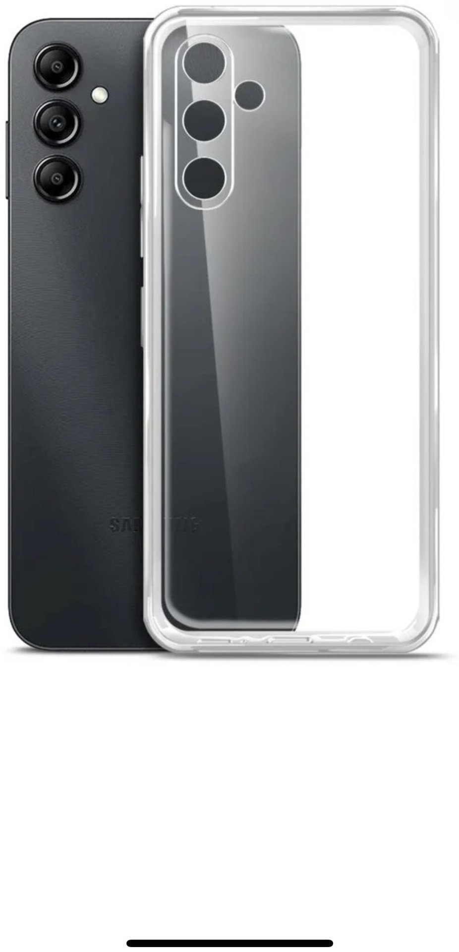 Чехол для Samsung Galaxy A15 прозрачный купить,270