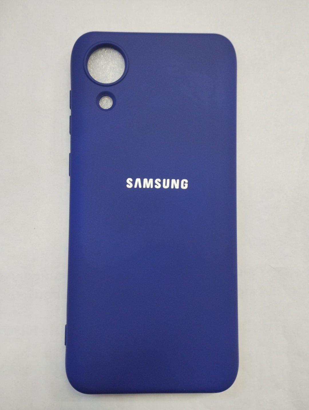 Чехол для Samsung Galaxy A03 core фиолетовый купить,900