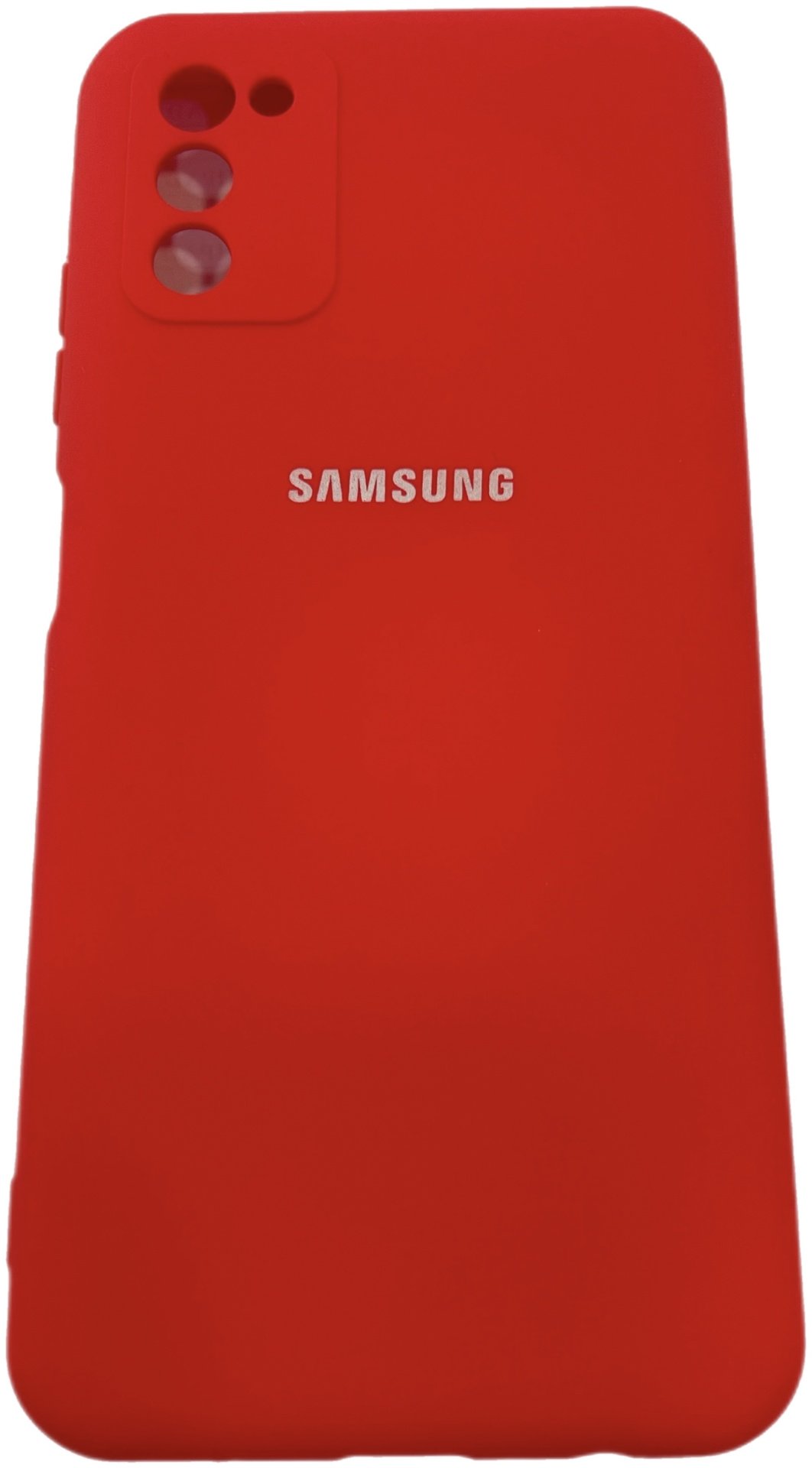 Чехол для Samsung Galaxy A03S красный купить,899
