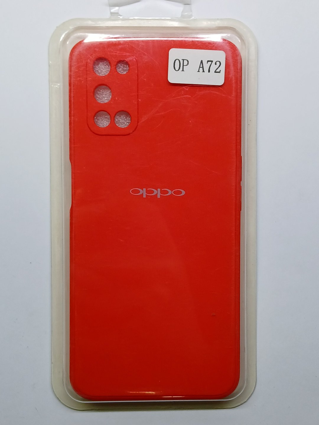 Чехол для OPPO A52, A72 красный