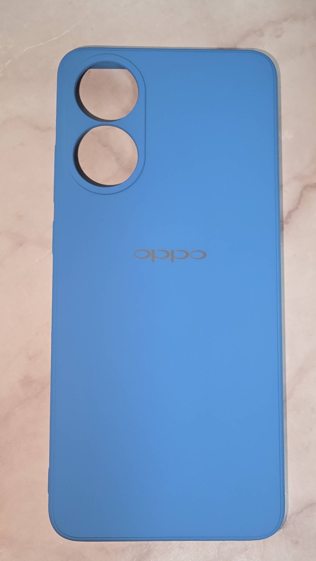 Чехол для OPPO A78 голубой