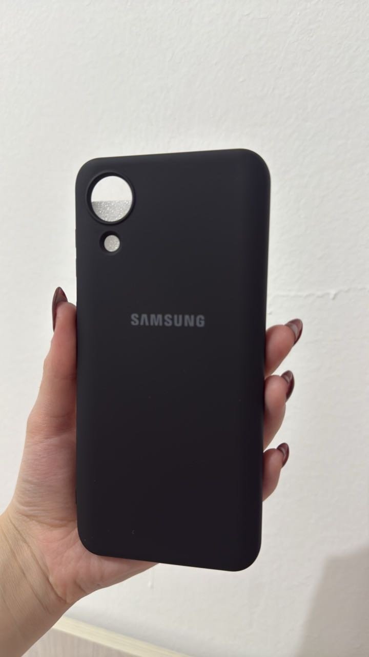 Чехол для Samsung Galaxy A03 core черный