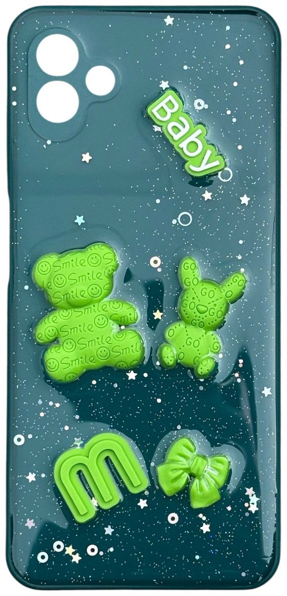 Чехол для Samsung Galaxy A04 зеленый