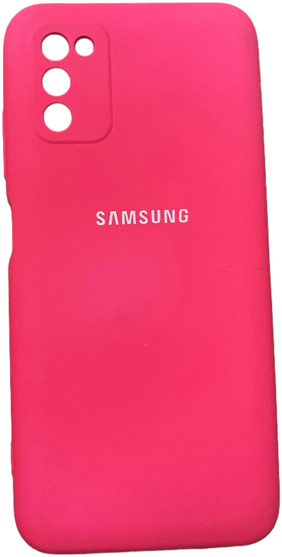 Чехол для Samsung Galaxy A03S розовый