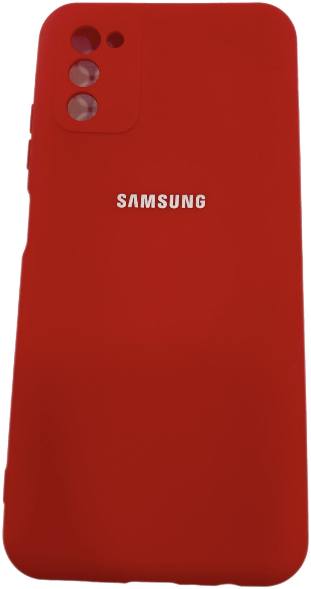 Чехол для Samsung Galaxy A03S красный купить,680