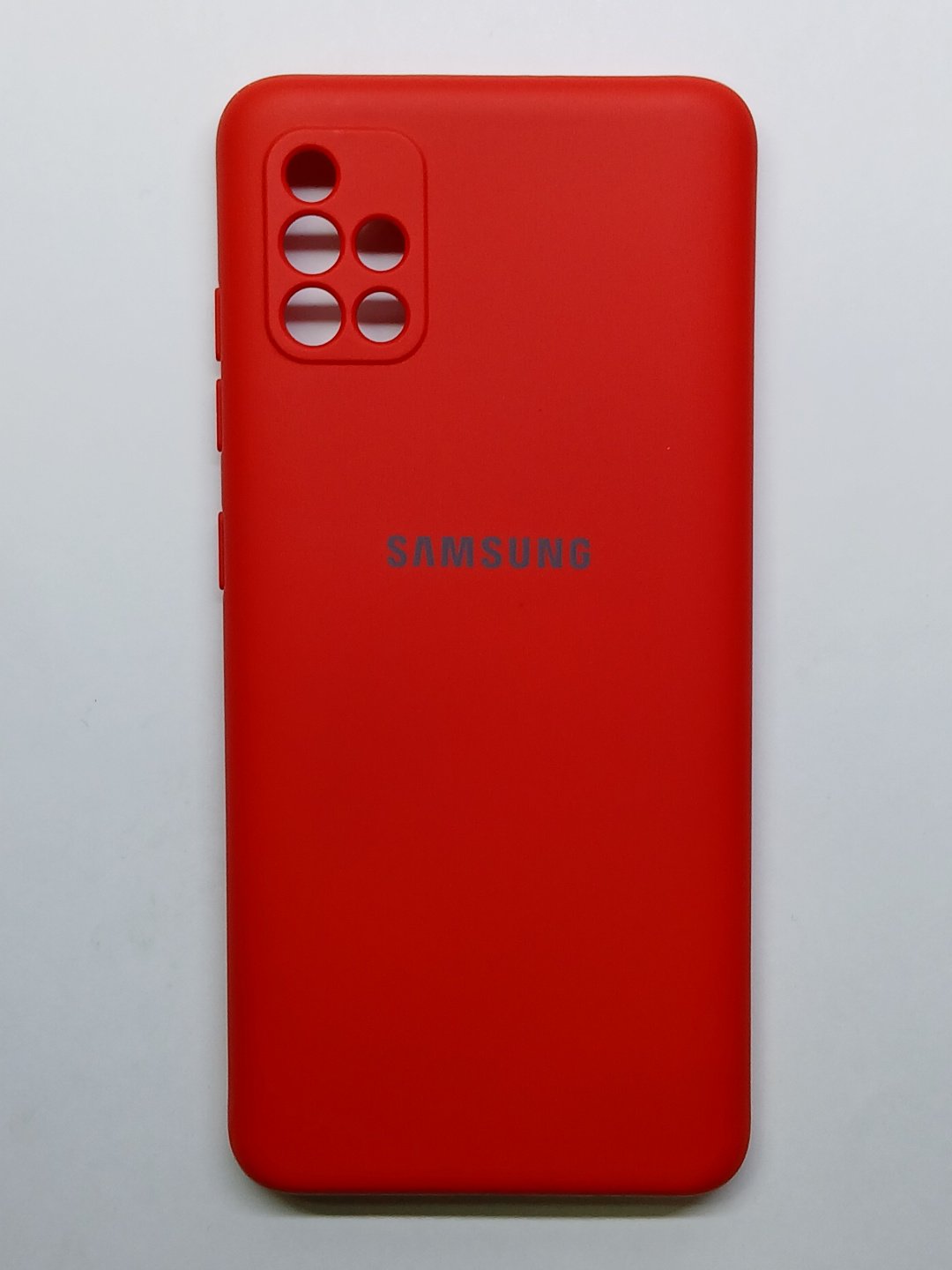 Чехол для Samsung Galaxy A51 красный купить,878