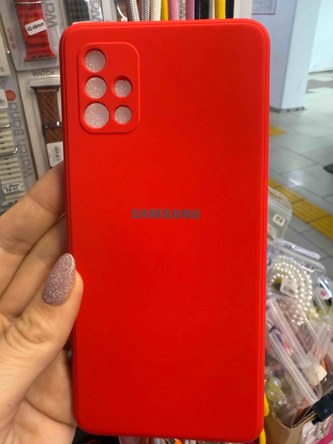 Чехол для Samsung Galaxy A51 красный - ForteMarket Чехол для Samsung Galaxy A51 красный купить,884