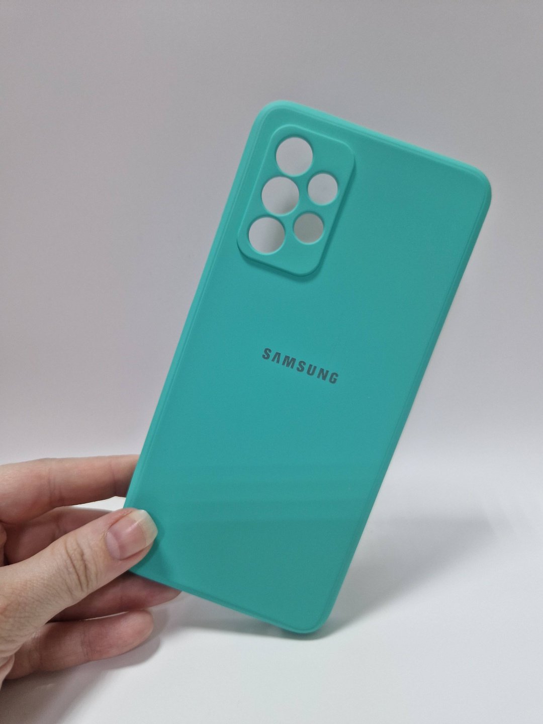 Чехол для Samsung Galaxy A52 бирюзовый купить,999