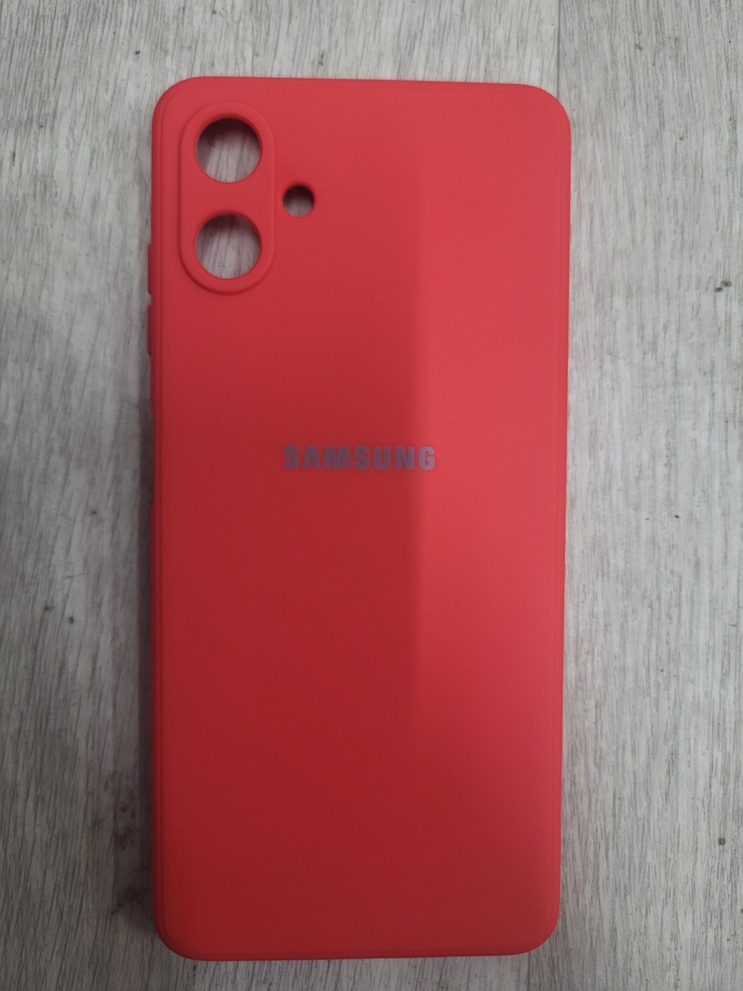 Чехол для Samsung Galaxy A06 красный купить,670