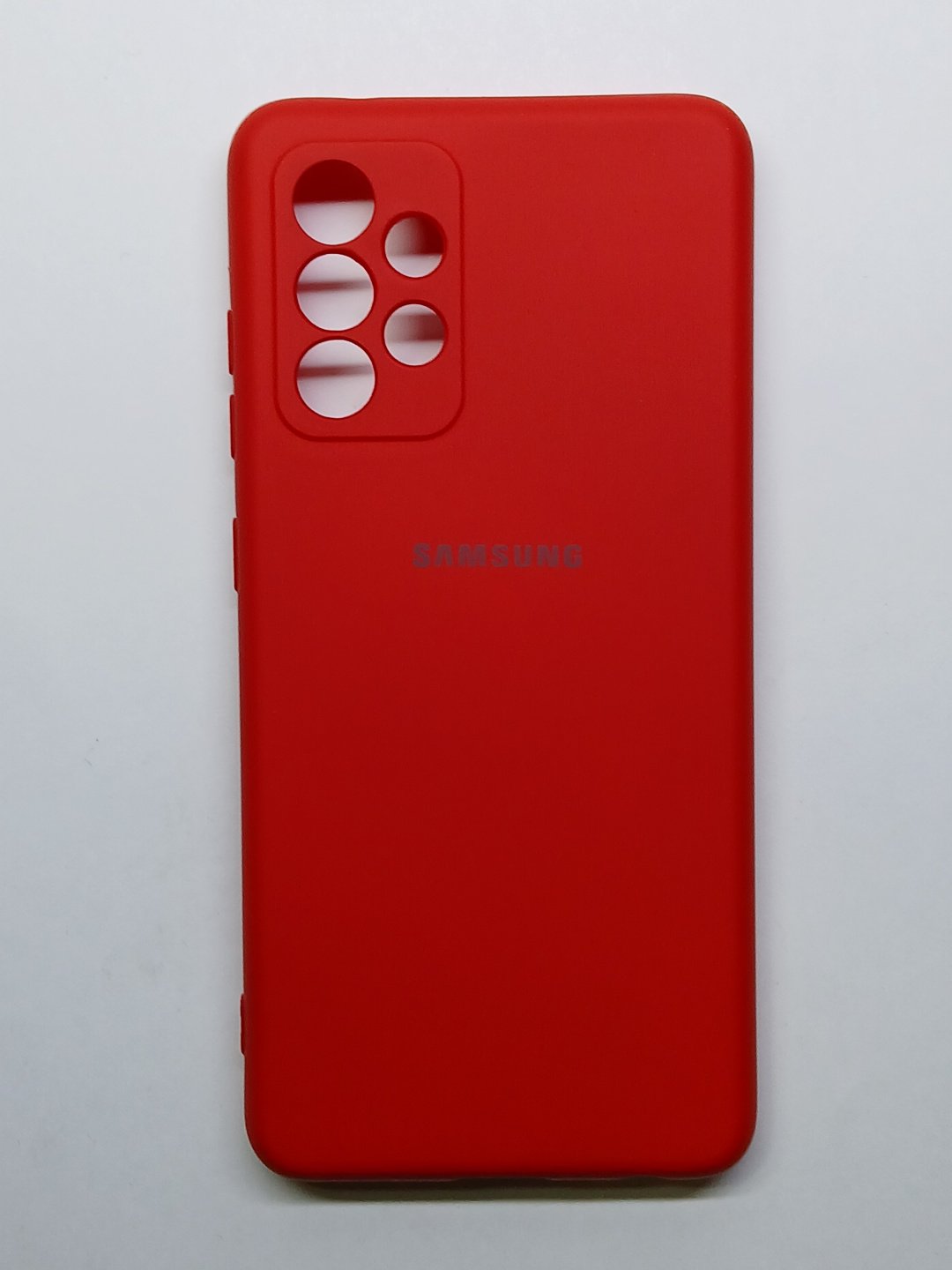 Чехол для Samsung Galaxy A52 красный купить,882