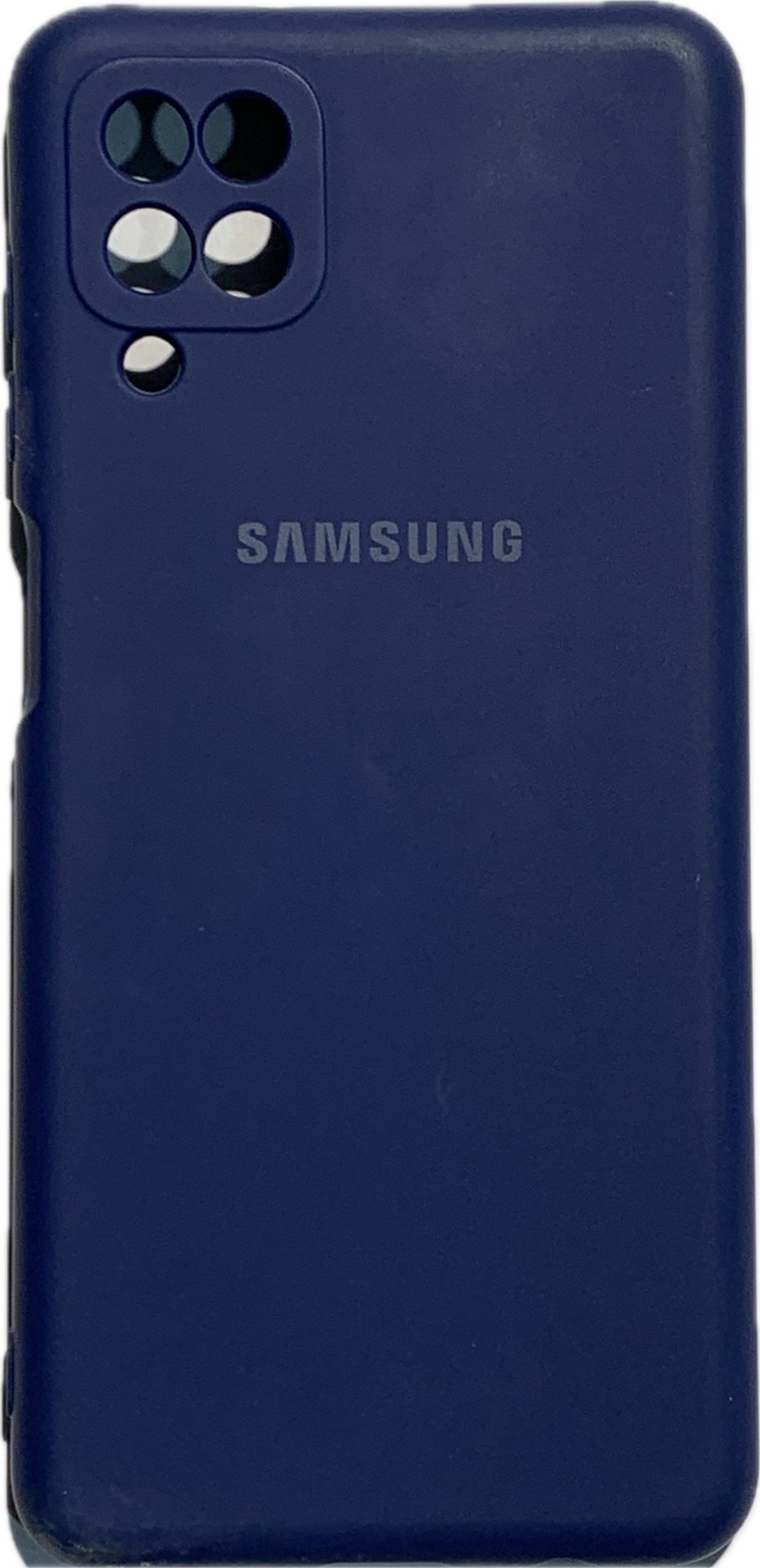 Чехол для Samsung Galaxy A12 синий купить,643