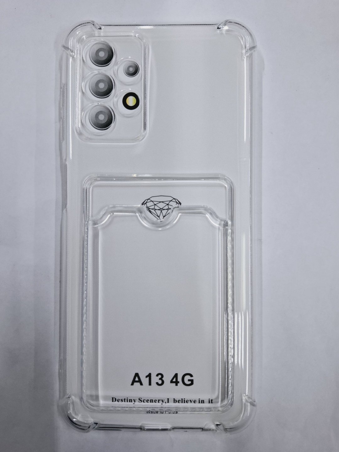 Чехол для Samsung Galaxy A13 прозрачный купить,674