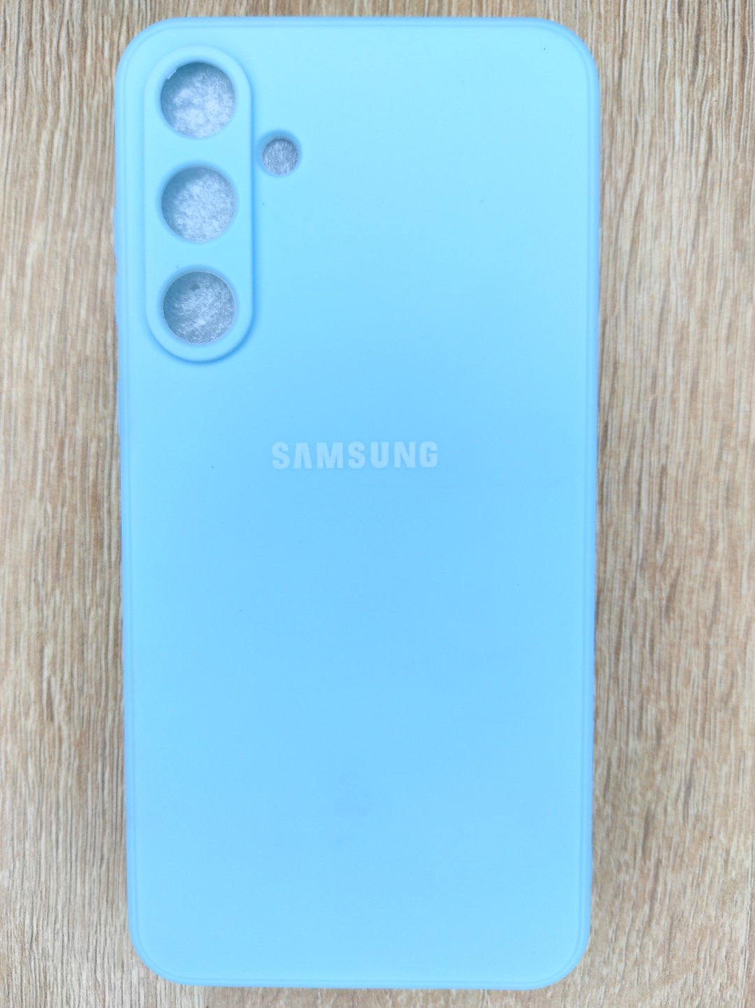 Чехол для Samsung Galaxy A55 голубой купить,750