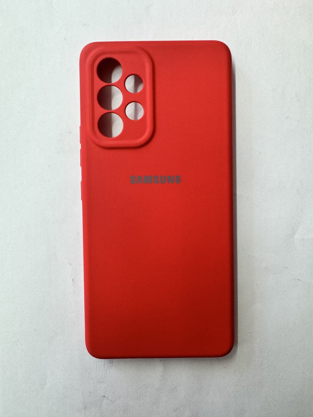Чехол для Samsung Galaxy A53 красный купить,970