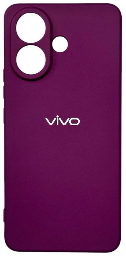 Чехол для Vivo V60 Lite бордовый купить,999