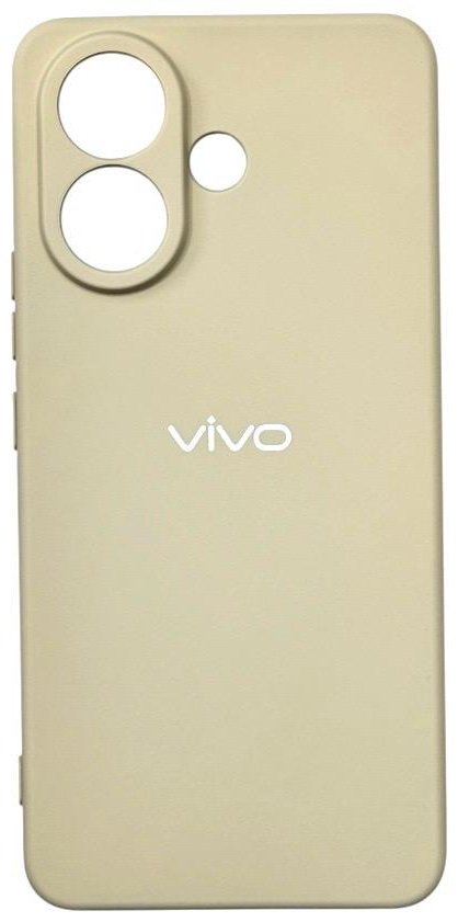 Чехол для Vivo V60 Lite бежевый купить,999