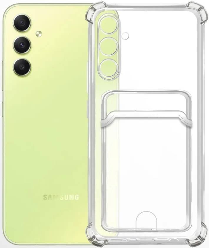 Чехол для Samsung Galaxy A55 прозрачный купить,370