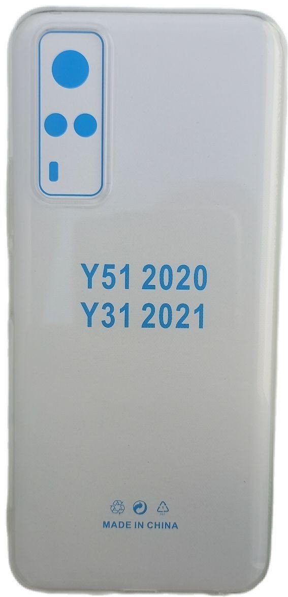 Чехол для Vivo Y31, Y51 прозрачный купить,770